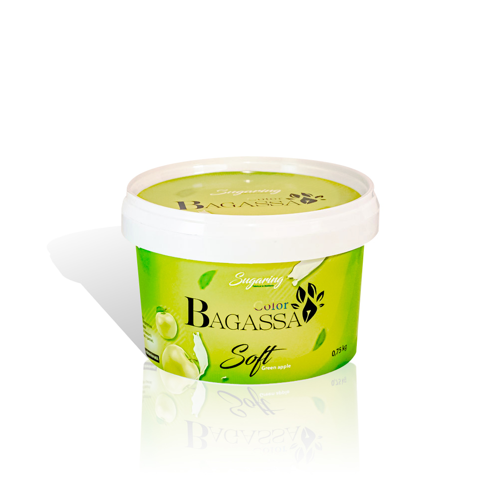 Bagassa Color Soft - Sugaring pasta mar verde 750 gr