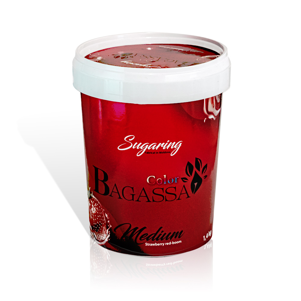Bagassa Color Medium - Sugaring pasta capsuna 1400 gr